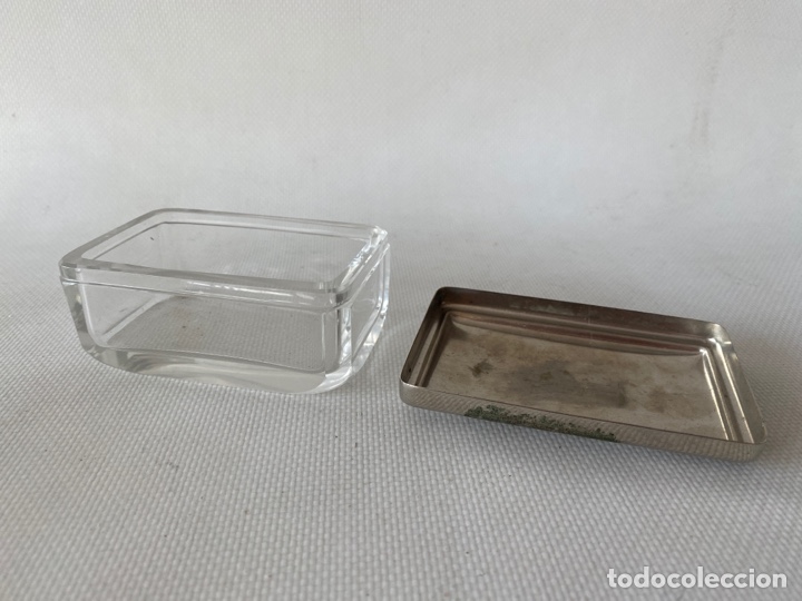 Bote cristal cuadrado – Vintage Industrial