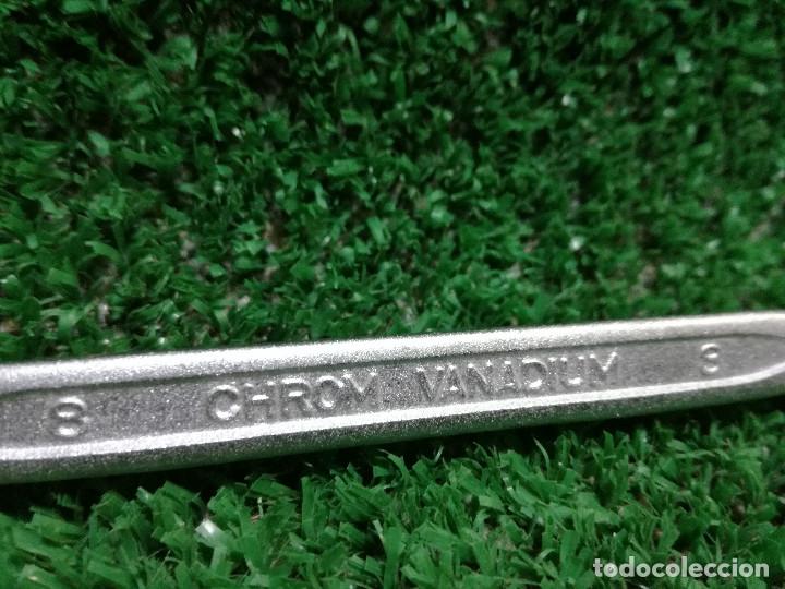 Antig&uuml;edades: LLAVE FIJA COMBINADA PARA TUERCAS - CRESCENT 8 (8mm) - HERRAMIENTA - Foto 4
