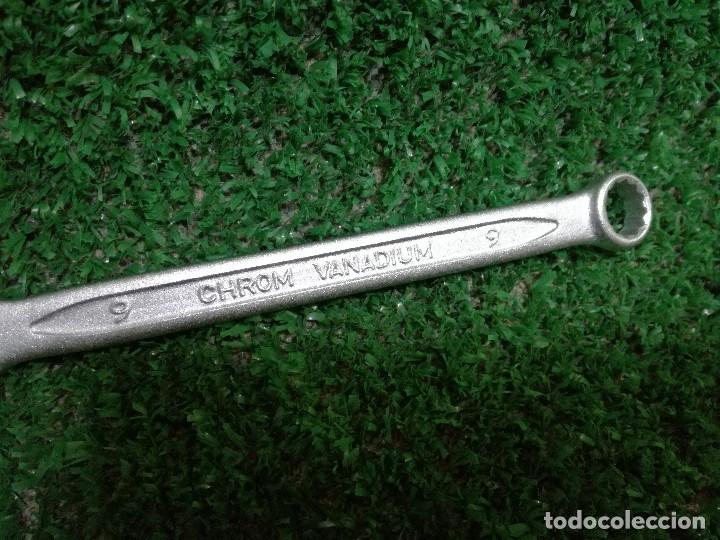 Antig&uuml;edades: LLAVE FIJA COMBINADA PARA TUERCAS - CRESCENT 9 (9mm) - HERRAMIENTA - Foto 4