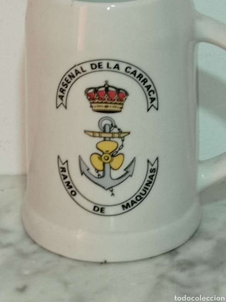 Antig&uuml;edades: JARRA MILITAR ARSENAL DE LA CARRACA 13CM - Foto 2