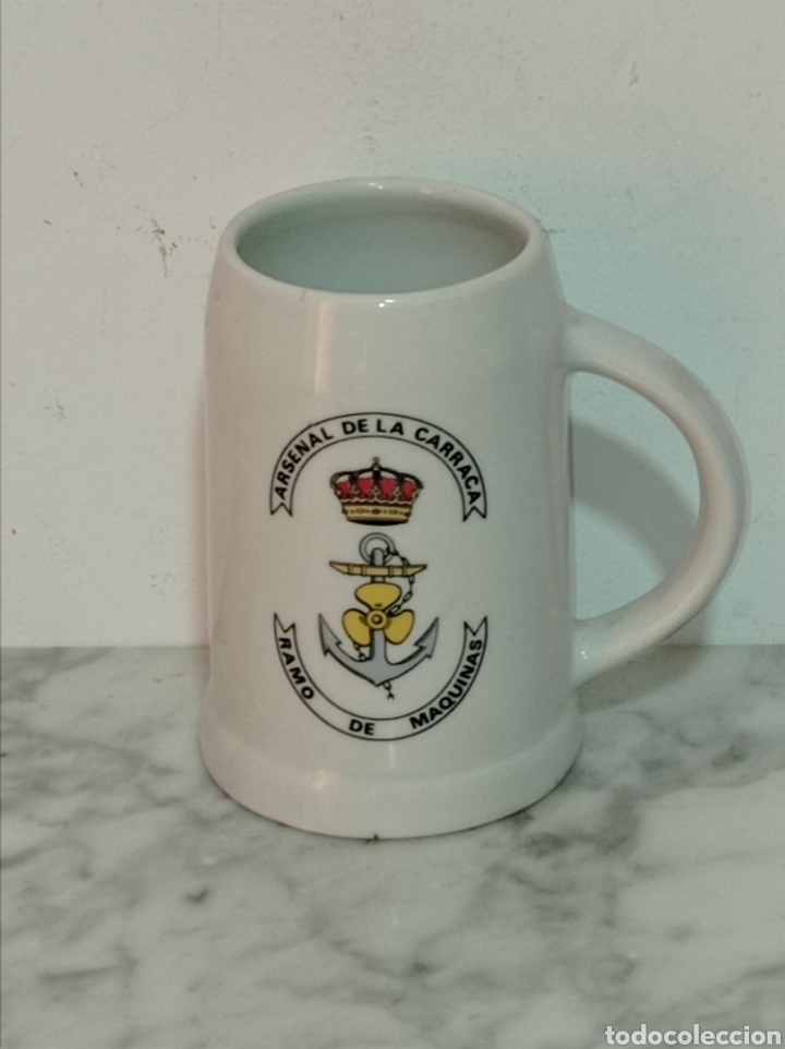 Antig&uuml;edades: JARRA MILITAR ARSENAL DE LA CARRACA 13CM - Foto 1