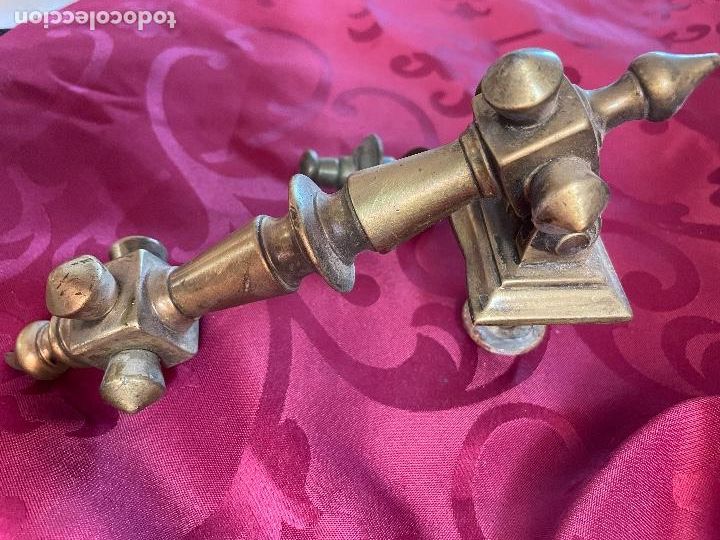 Antig&uuml;edades: Bonito llamador aldaba completo - Foto 4