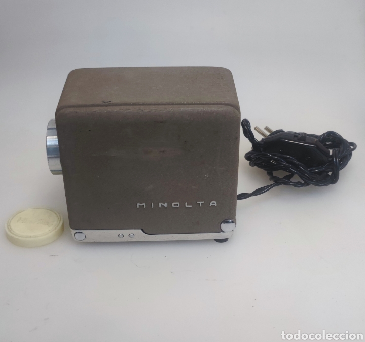 Antig&uuml;edades: Proyector diapositivas mini Minolta - Foto 3