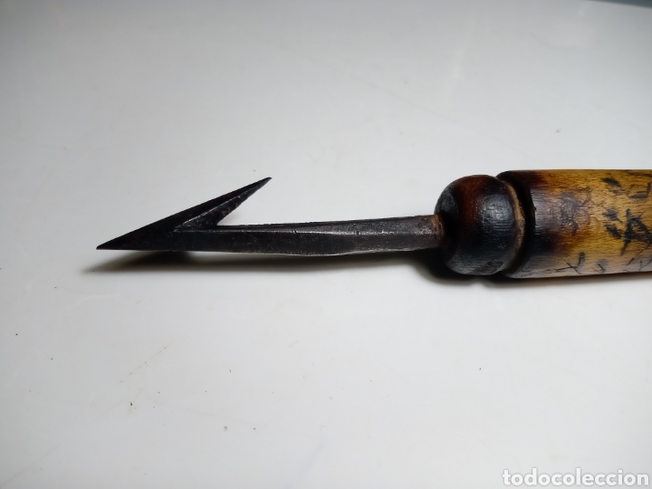Antig&uuml;edades: Antigua herramienta con arpon - Foto 3