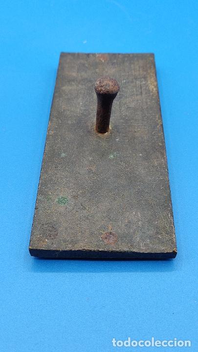 Antig&uuml;edades: MOLDE EN BRONCE DESCONOZCO PARA QUE SE HA UTILIZADO - Foto 9