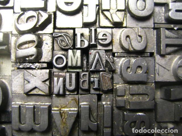 Antig&uuml;edades: IMPRENTA - CUADRO TIPOGRAFICO BICOLOR - UNICO - REF. NUM. 3 - Foto 5