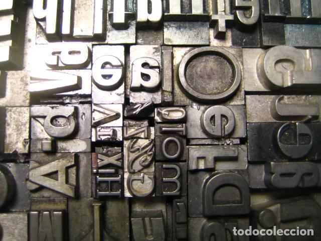 Antig&uuml;edades: IMPRENTA - CUADRO TIPOGRAFICO BICOLOR - UNICO - REF. NUM. 5 - Foto 5