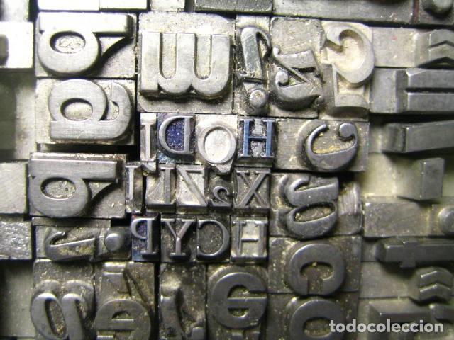 Antig&uuml;edades: IMPRENTA - CUADRO TIPOGRAFICO BICOLOR - UNICO - REF. NUM. 7 - Foto 5