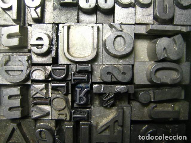 Antig&uuml;edades: IMPRENTA - CUADRO TIPOGRAFICO BICOLOR - UNICO - REF. NUM. 8 - Foto 5