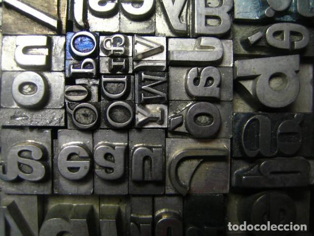 Antig&uuml;edades: IMPRENTA - CUADRO TIPOGRAFICO BICOLOR - UNICO - REF. NUM. 13 - Foto 5