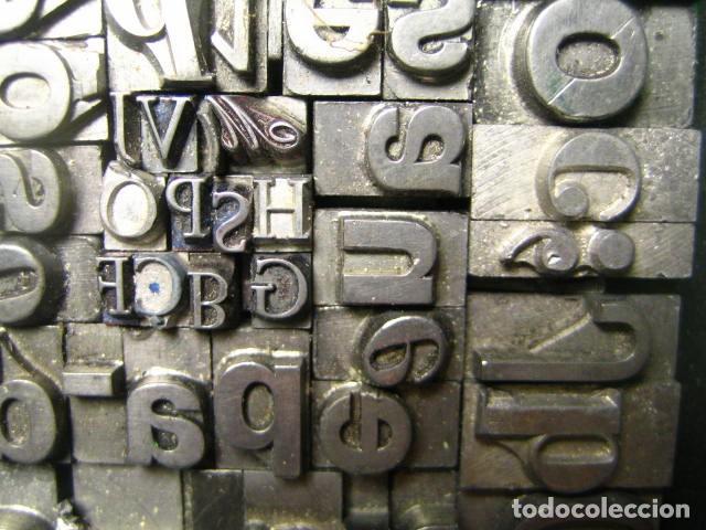 Antig&uuml;edades: IMPRENTA - CUADRO TIPOGRAFICO BICOLOR - UNICO - REF. NUM. 15 - Foto 5