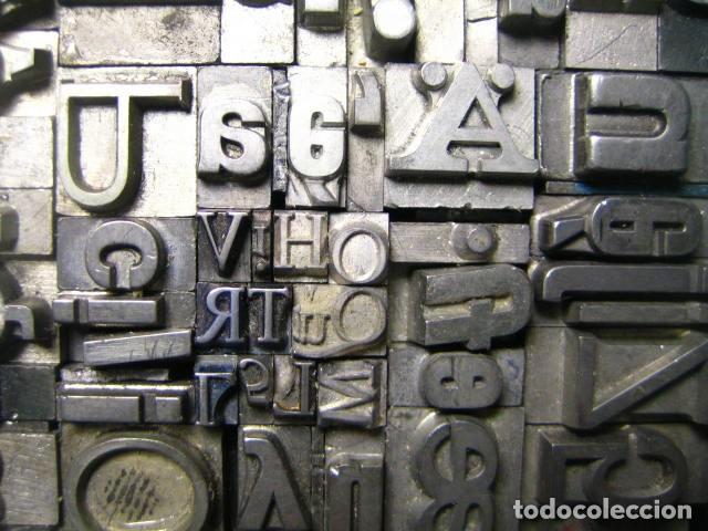 Antig&uuml;edades: IMPRENTA - CUADRO TIPOGRAFICO BICOLOR - UNICO - REF. NUM. 16 - Foto 5