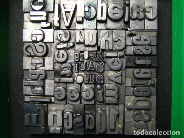 Antig&uuml;edades: IMPRENTA - CUADRO TIPOGRAFICO BICOLOR - UNICO - REF. NUM. 17 - Foto 4