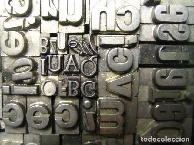 Antig&uuml;edades: IMPRENTA - CUADRO TIPOGRAFICO BICOLOR - UNICO - REF. NUM. 17 - Foto 5