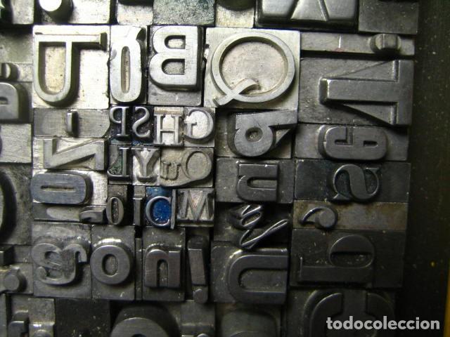 Antig&uuml;edades: IMPRENTA - CUADRO TIPOGRAFICO BICOLOR - UNICO - REF. NUM. 20 - Foto 5