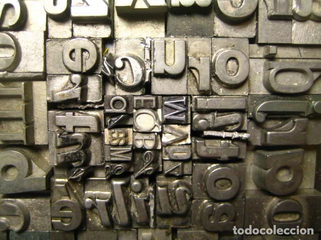 Antig&uuml;edades: IMPRENTA - CUADRO TIPOGRAFICO BICOLOR - UNICO - REF. NUM. 21 - Foto 5