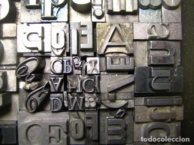Antig&uuml;edades: IMPRENTA - CUADRO TIPOGRAFICO BICOLOR - UNICO - REF. NUM. 23 - Foto 5