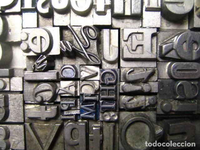 Antig&uuml;edades: IMPRENTA - CUADRO TIPOGRAFICO BICOLOR - UNICO - REF. NUM. 24 - Foto 5