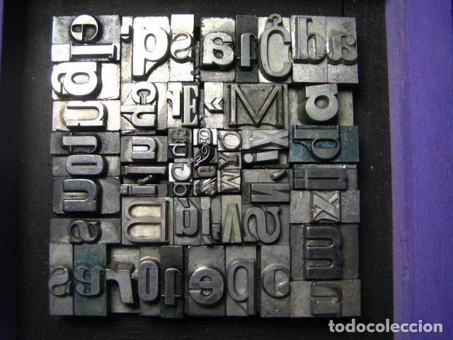 Antig&uuml;edades: IMPRENTA - CUADRO TIPOGRAFICO BICOLOR - UNICO - REF. NUM. 28 - Foto 4