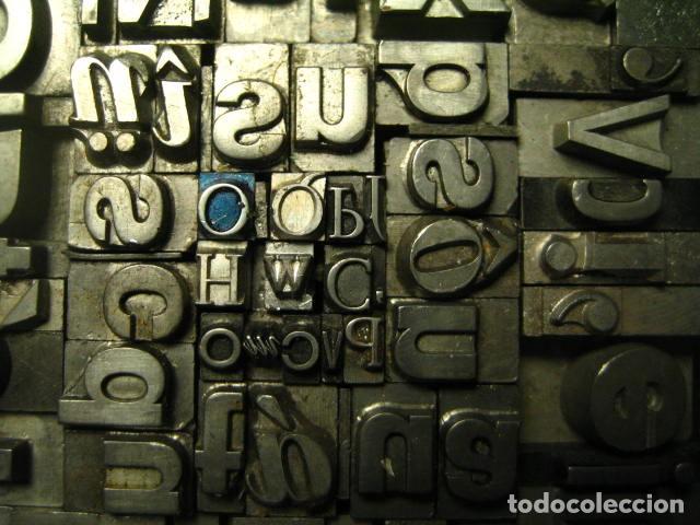 Antig&uuml;edades: IMPRENTA - CUADRO TIPOGRAFICO BICOLOR - UNICO - REF. NUM. 29 - Foto 5