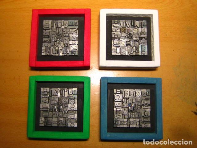 Antig&uuml;edades: IMPRENTA - CUADRO TIPOGRAFICO BICOLOR - UNICO - REF. NUM. 35 - Foto 8
