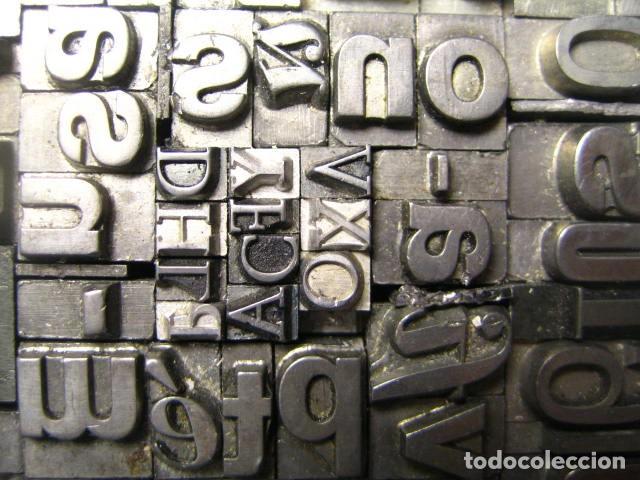 Antig&uuml;edades: IMPRENTA - CUADRO TIPOGRAFICO BICOLOR - UNICO - REF. NUM. 36 - Foto 5