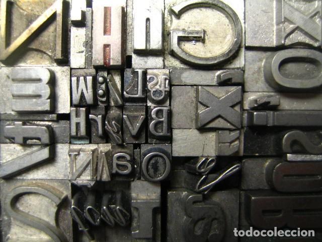 Antig&uuml;edades: IMPRENTA - CUADRO TIPOGRAFICO BICOLOR - UNICO - REF. NUM. 37 - Foto 5