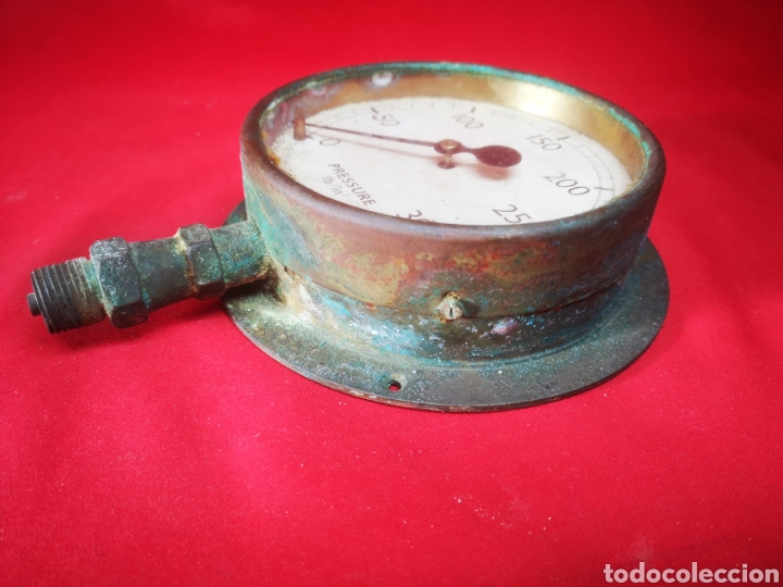 Antig&uuml;edades: Antiguo reloj presi&oacute;n de barco - Foto 4