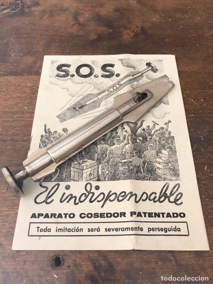 Antig&uuml;edades: Aparato cosedor SOS - El Indispensable - Foto 2