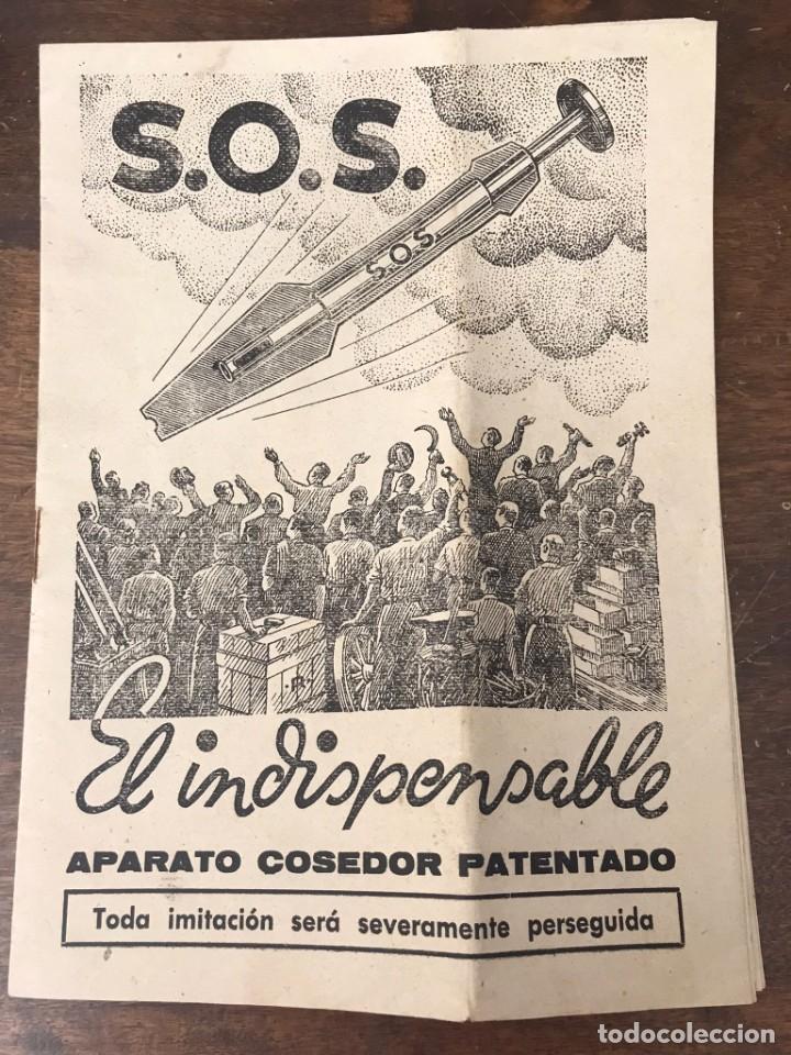 Antig&uuml;edades: Aparato cosedor SOS - El Indispensable - Foto 5