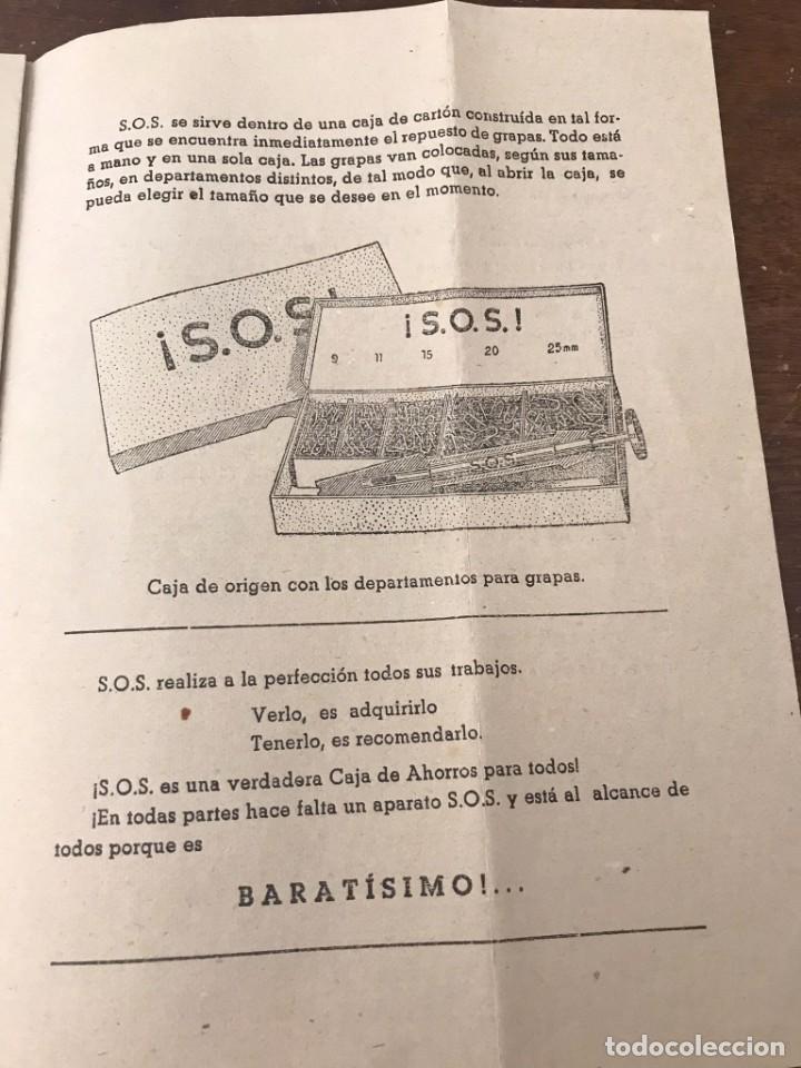 Antig&uuml;edades: Aparato cosedor SOS - El Indispensable - Foto 6