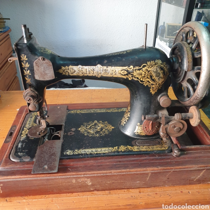 antigua máquina de coser singer de - Comprar Máquinas de Coser Antiguas Singer en todocoleccion - 314132178
