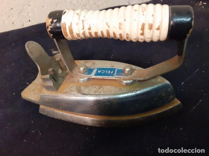 Antig&uuml;edades: Plancha tintorero Felca - Foto 2