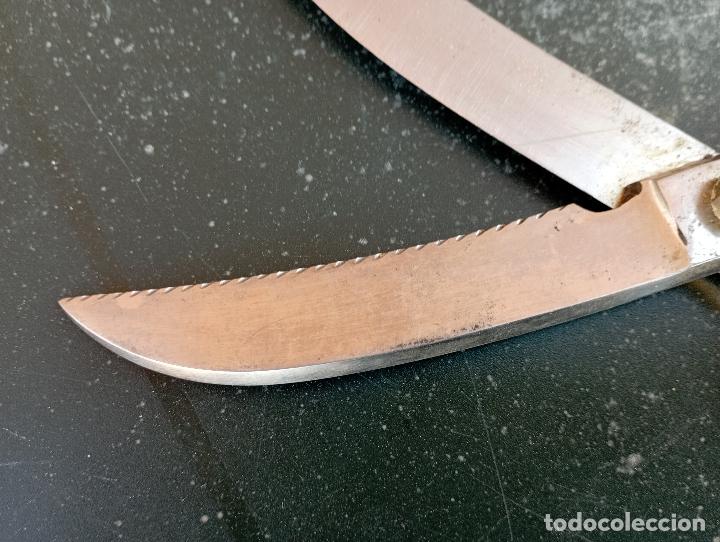 Antig&uuml;edades: TIJERA CURVADA INOX - Foto 3