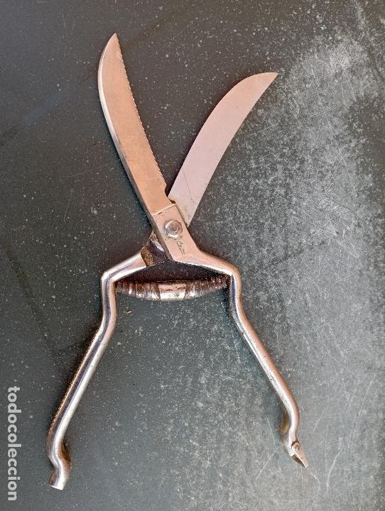 Antig&uuml;edades: TIJERA CURVADA INOX - Foto 1