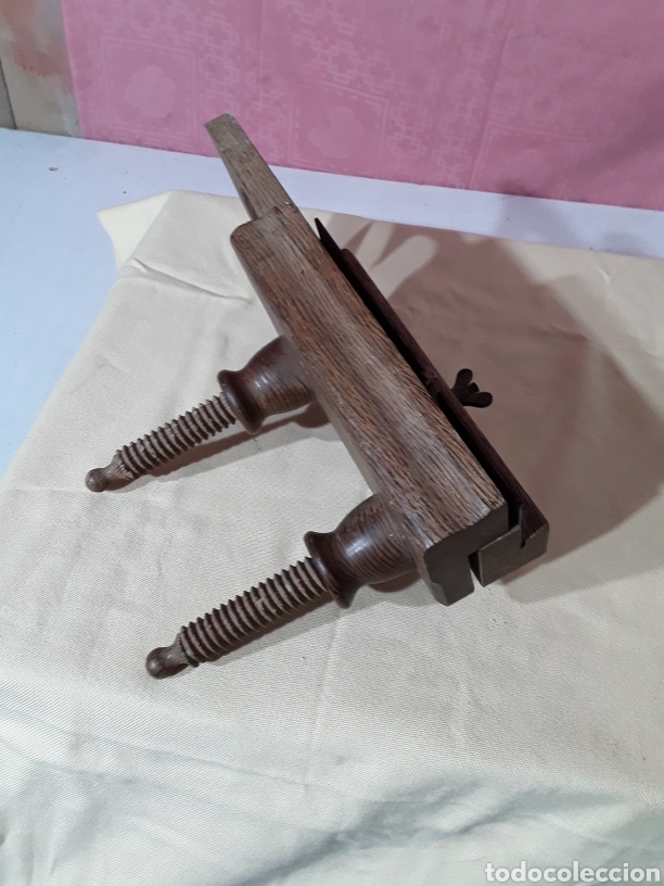 Antig&uuml;edades: Cepillo de doble tornillo - Foto 3