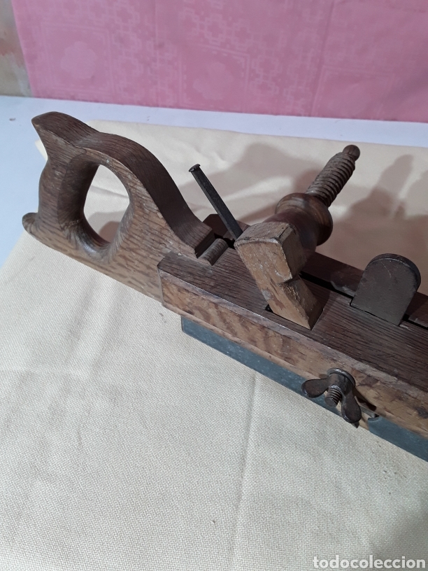 Antig&uuml;edades: Cepillo de doble tornillo - Foto 4