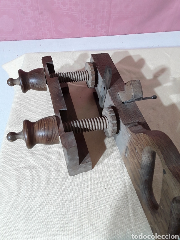 Antig&uuml;edades: Cepillo de doble tornillo - Foto 5