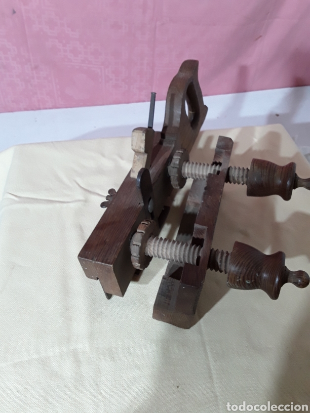 Antig&uuml;edades: Cepillo de doble tornillo - Foto 8