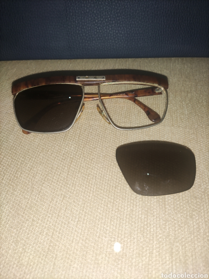 Antig&uuml;edades: Antiguas gafas Hexagone de sol. - Foto 2