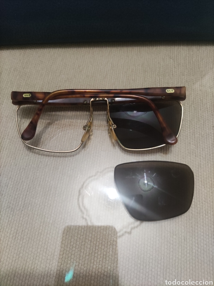 Antig&uuml;edades: Antiguas gafas Hexagone de sol. - Foto 3