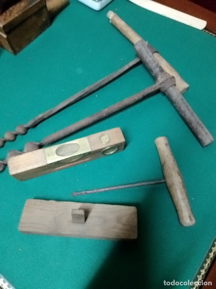 Antig&uuml;edades: Varias herramientas de carpintero - Foto 9