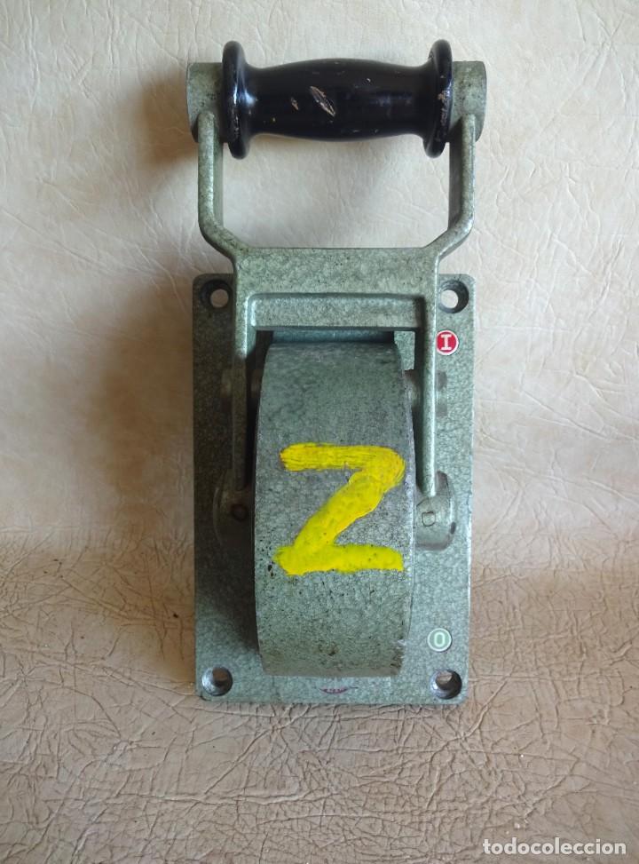 antiguo y impresionante interruptor de palanca - Compra venta en  todocoleccion