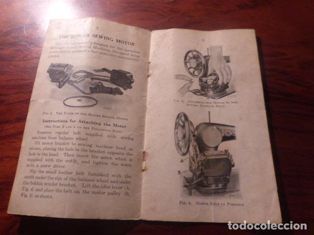 Antig&uuml;edades: LIBRO INSTRUCCIONES MAQUINA DE COSER SINGER - Foto 2