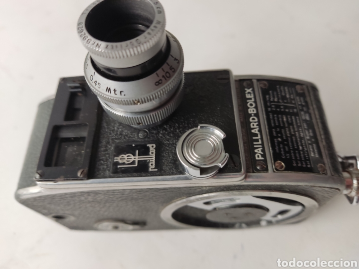 Antig&uuml;edades: CAMARA 8 MM. PAILLARD BOLEX L8 - Foto 6