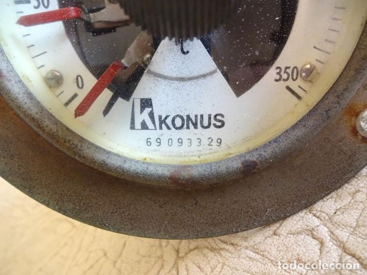 Antig&uuml;edades: antiguo termometro konus industral jumo - Foto 5