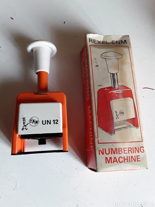 Antig&uuml;edades: Numerador REXEL-ENM UN12 - Foto 1
