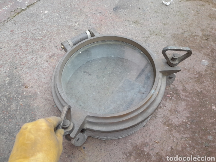 Antig&uuml;edades: Portillo, Ojo de buey original de barco - Foto 10