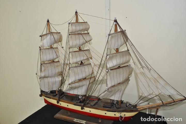 Antig&uuml;edades: MAQUETA NAVAL BARCO CLIPPER - Foto 3