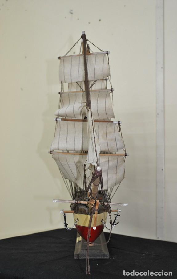 Antig&uuml;edades: MAQUETA NAVAL BARCO CLIPPER - Foto 8